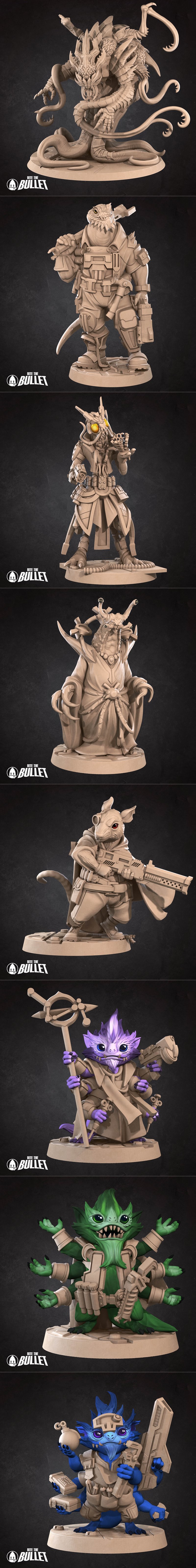 咬下子弹——子弹银河 2024 3D打印模型|Bite the Bullet – Bullet Galaxy December 2024 – 3D Print Model STL