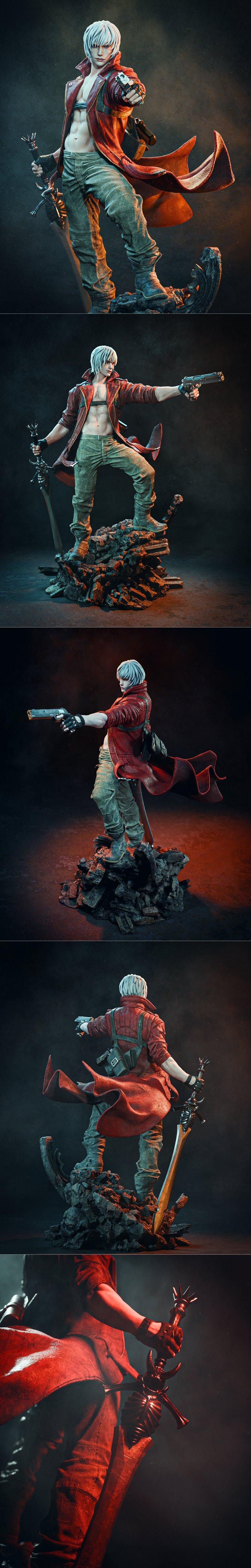 CA 3D Studios - 大卫 - 3D打印模型|CA 3D Studios – Dante – 3D Print Model STL