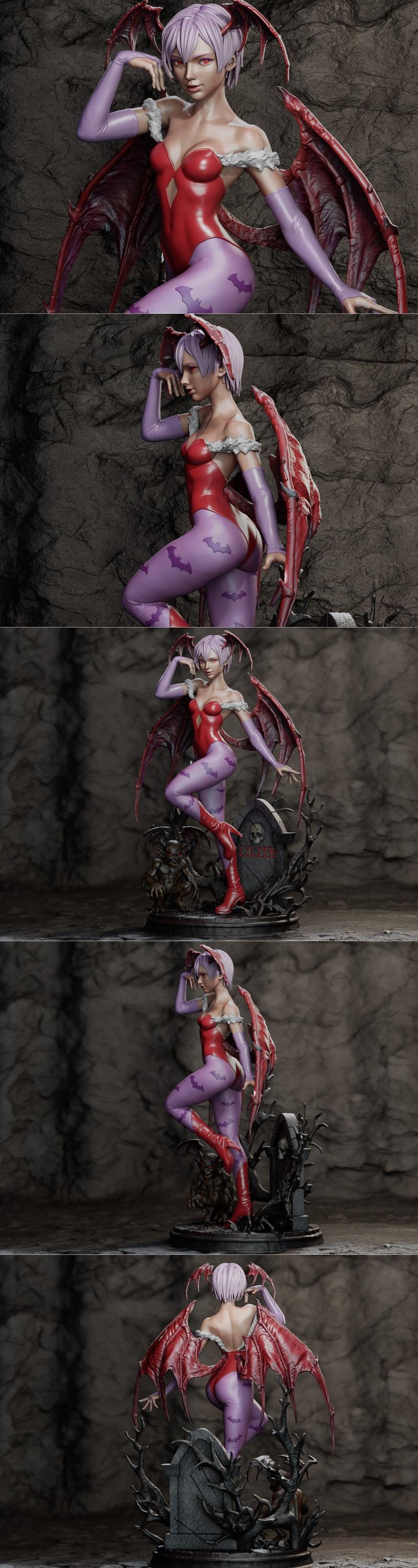CA 3D工作室 - 琉璃 - 3D打印模型|CA 3D Studios – Lilith – 3D Print Model STL