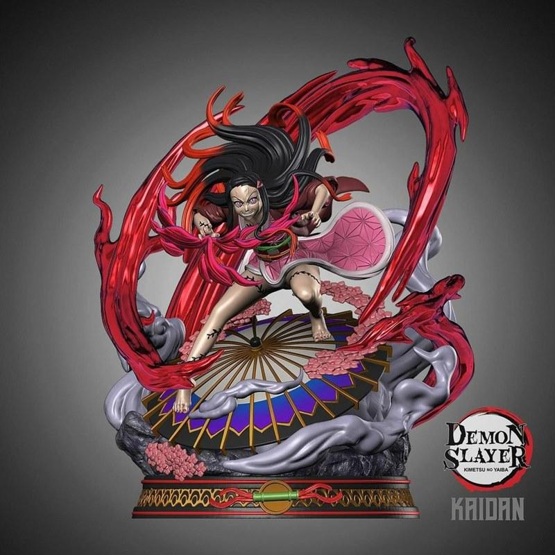 Kaidan 3D打印模型：《咒怨》聂佐克角色立体模型|Kaidan 3D – Nezuko – 3D Print Model STL