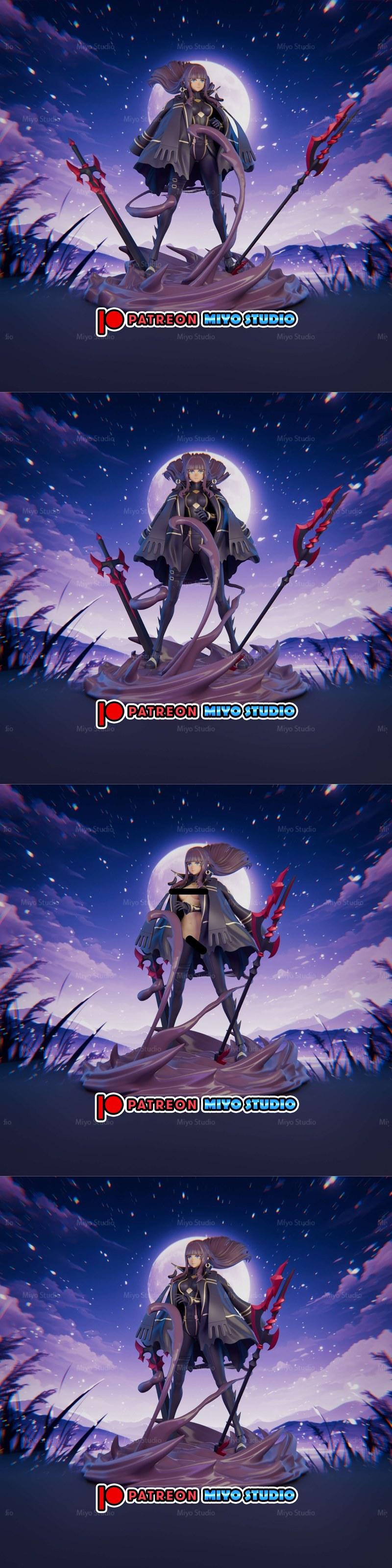 Miyo Studio《影之尊贵》Eta 3D打印模型|Miyo Studio – The Eminence in Shadow – Eta – 3D Print Model STL