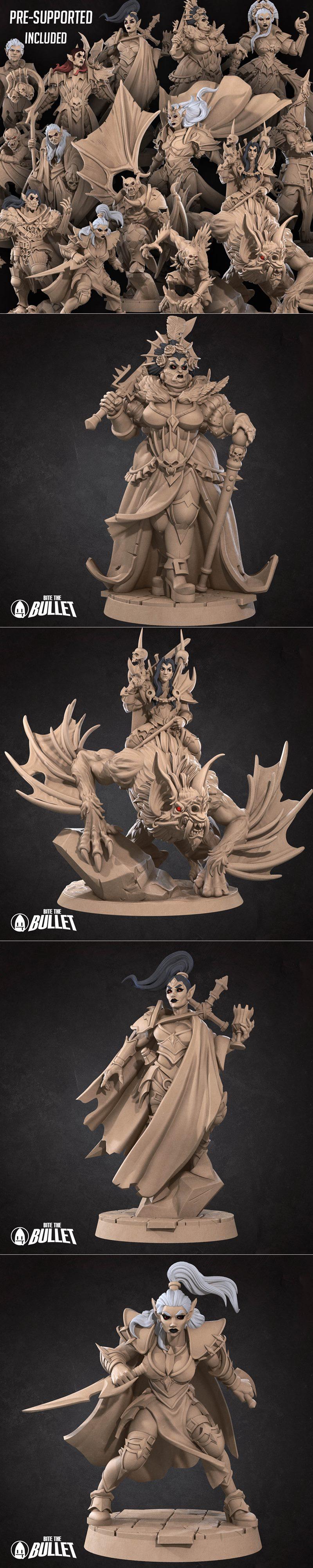 咬牙前行——2025年3月发布——《吸血鬼》第二部——3D打印模型|Bite the Bullet – March 2025 Release – Vampires Pt.2 – 3D Print Model STL