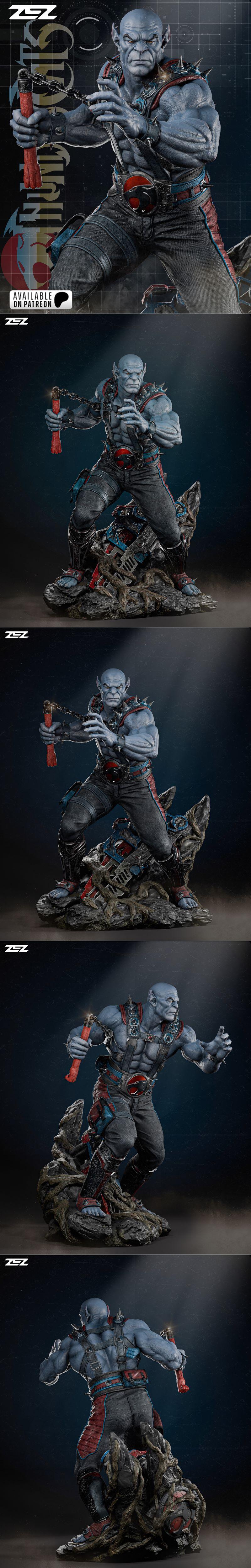 ZEZ Studios - 皮塔诺 - 3D打印模型|ZEZ Studios – Panthro – 3D Print Model STL