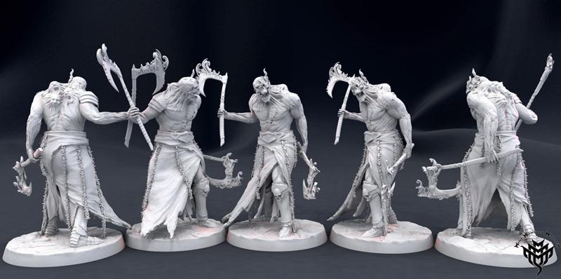 迷你怪物乱斗——僵尸潮——3D打印模型|Mini Monster Mayhem – Zombie Horde – 3D Print Model STL