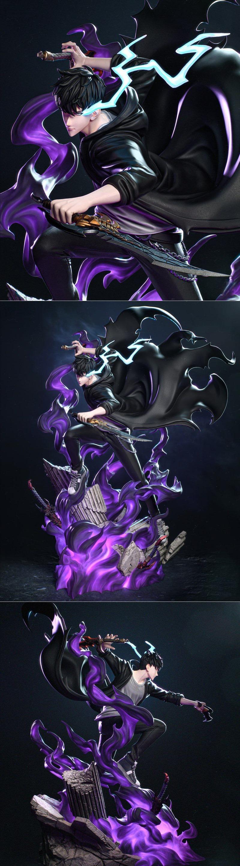 《Solo Leveling 3D打印模型： sung jin woo》|Sung Jin Woo – Solo Leveling – 3D Print Model STL