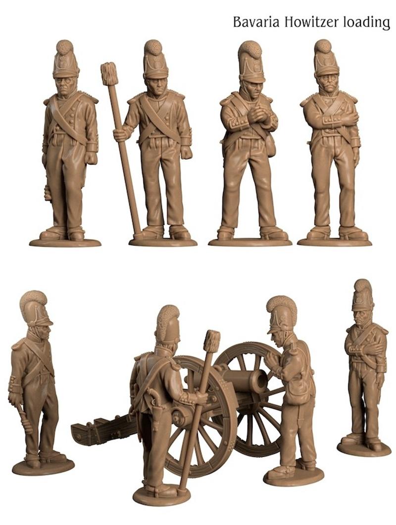 巴伐利亚榴弹炮足部艺术炮兵装填模型3D打印版|Bavarian Howitzer Foot Artillery loading – 3D Print Model STL