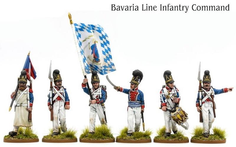 巴伐利亚线步兵指挥官 3D打印模型|Bavarian Line Infantry Command – 3D Print Model STL