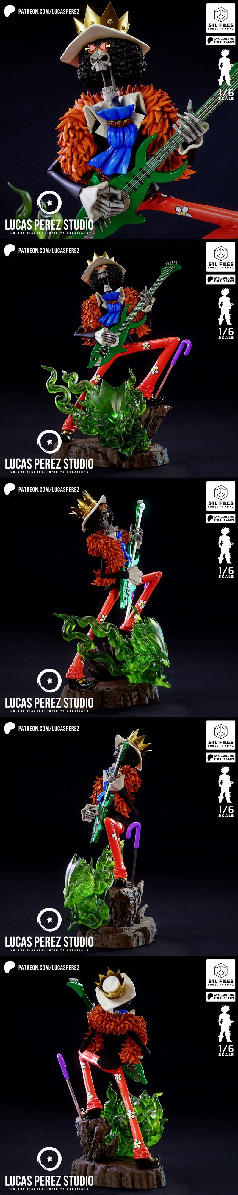 Lucas Perez Studio – 布鲁克 – 3D打印模型|Lucas Perez Studio – Brook – 3D Print Model STL