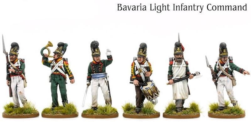 巴伐利亚轻步兵指挥官 3D打印模型|Bavarian Light Infantry Command – 3D Print Model STL