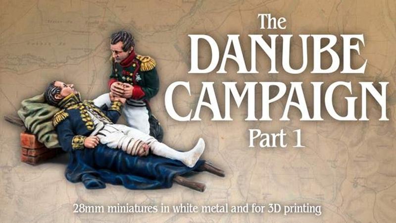 多瑙河战役·第一部分：法兰西帝国 3D打印模型|The Danube Campaign – Part 1 French Empire – 3D Print Model STL
