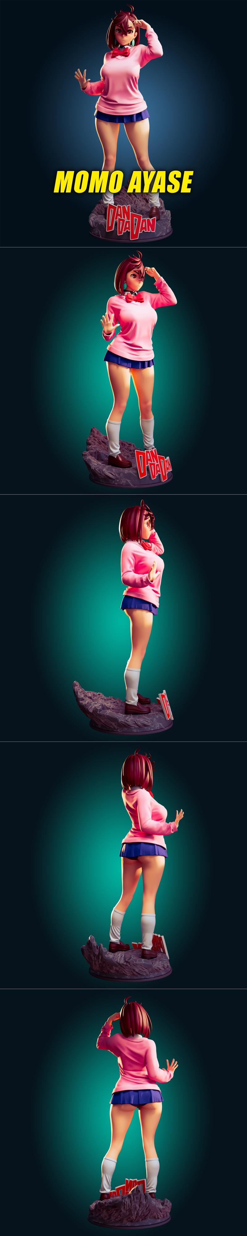 Dandadan Momo Ayase 3D打印模型|Officer Rhu – Dandadan – Momo Ayase – 3D Print Model STL