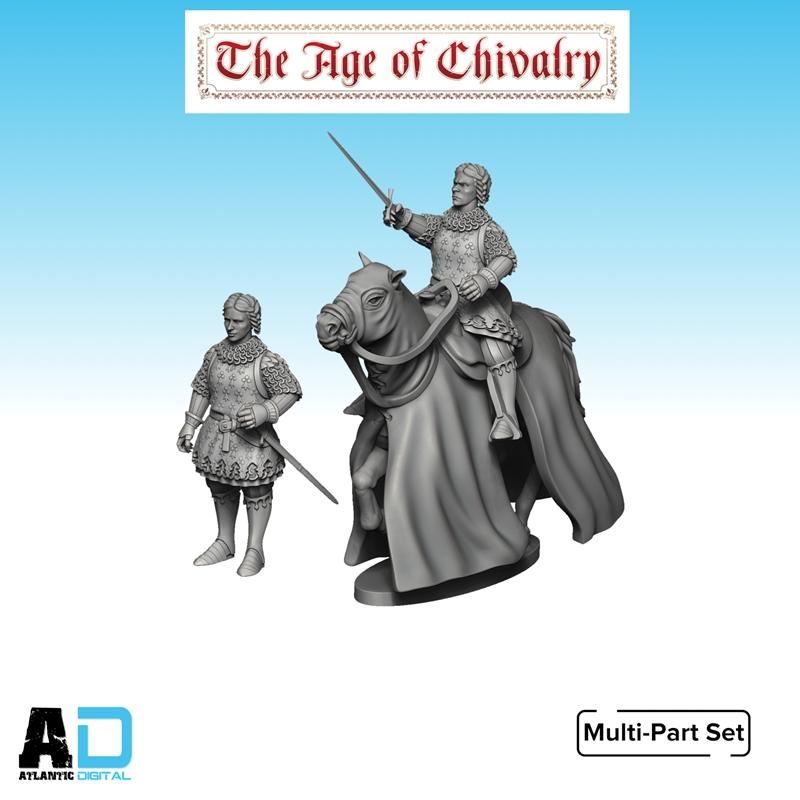 佩恩蒂耶尔的乔安 3D打印模型|Joan of Penthièvre – 3D Print Model STL