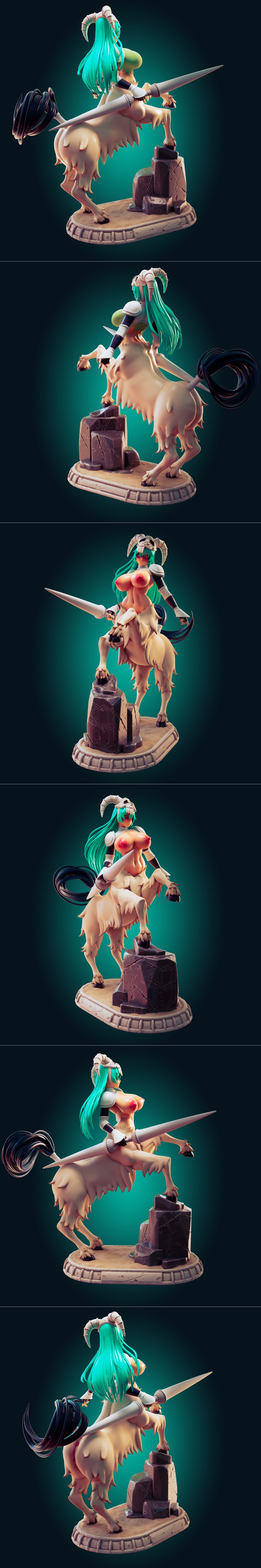 BLEACH Nelliel Tu Oderschvank 3D打印模型|Officer Rhu – Bleach – Nelliel Tu Oderschvank – 3D Print Model STL
