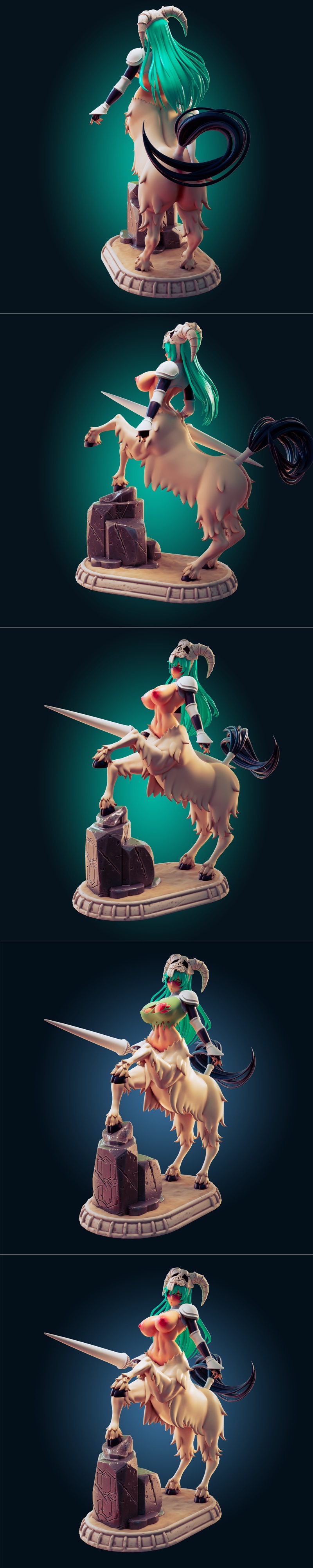 BLEACH Nelliel Tu Oderschvank 3D打印模型|Officer Rhu – Bleach – Nelliel Tu Oderschvank – 3D Print Model STL