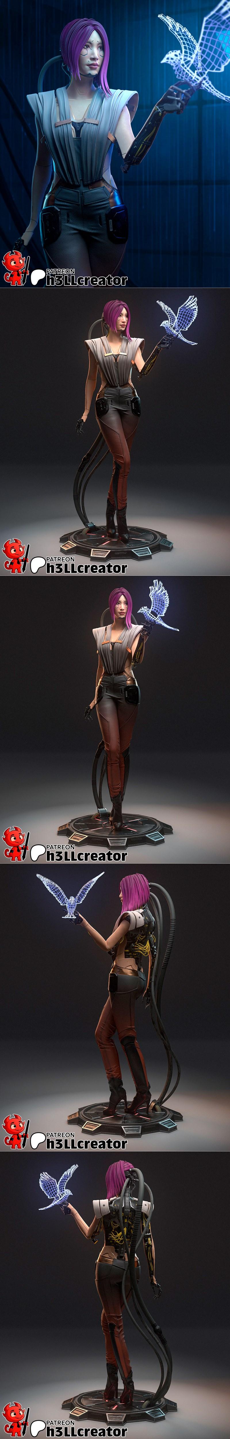 Songbird 3D打印模型|h3LL creator – Songbird – 3D Print Model STL