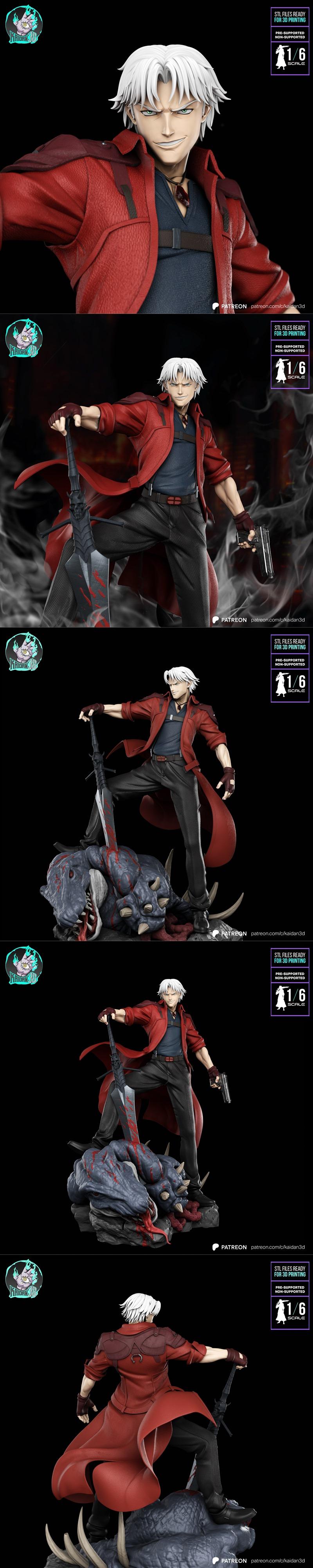 Kaidan Dante 3D打印模型|Kaidan – Dante – 3D Print Model STL