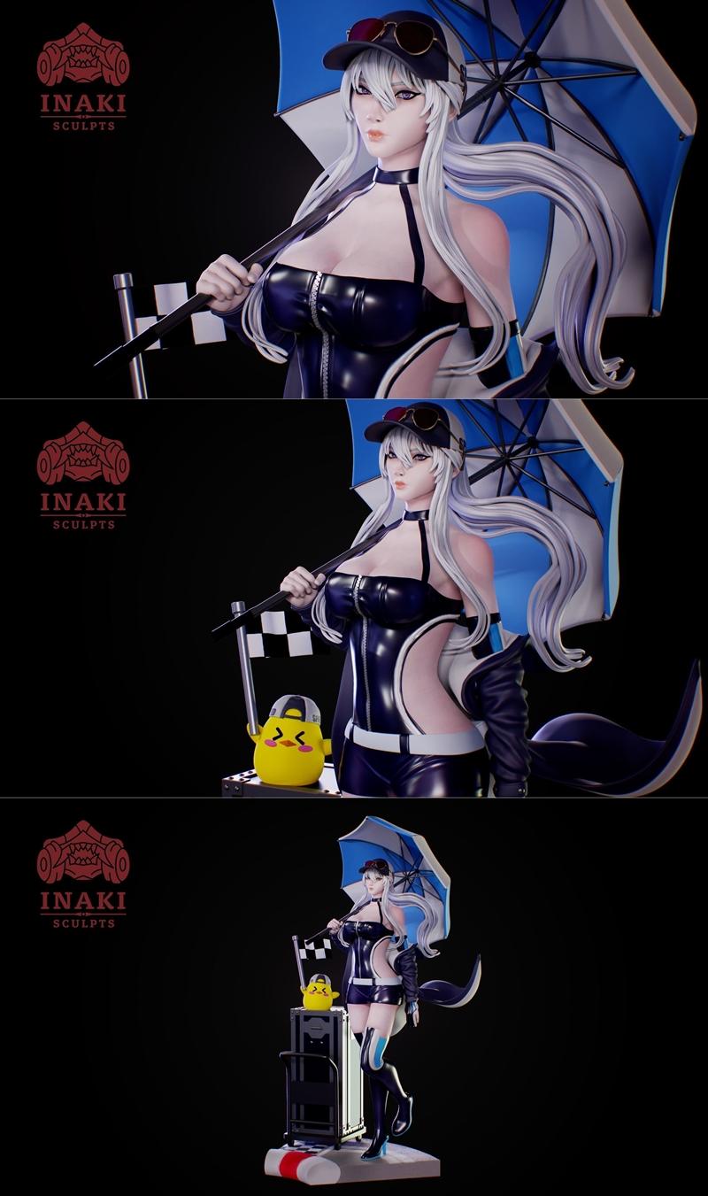 Inaki匠心打造——风之捕手3D打印模型|Inaki Sculpts – Enterprise WindCatcher – Azur Lane – 3D Print Model STL