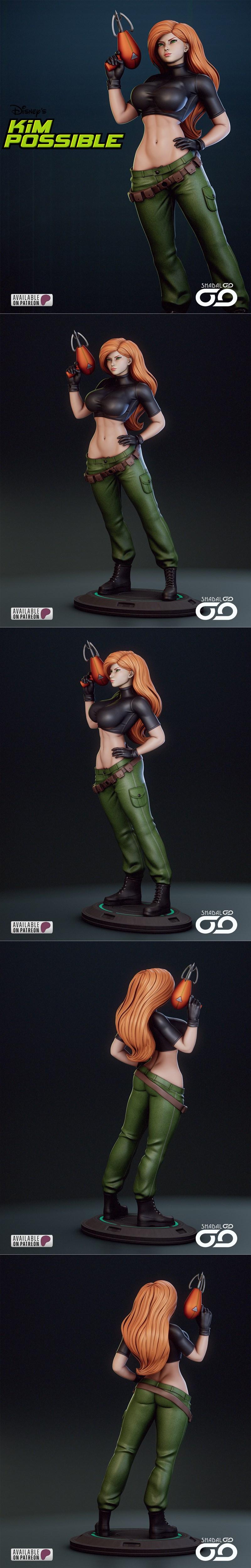 Shadaloo Studios - 雷恩 - 3D打印模型|Shadaloo Studios – Kim Possible – 3D Print Model STL