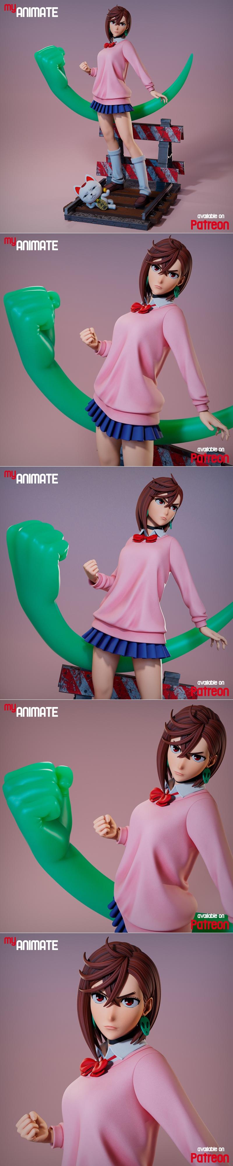 Momo Ayase 3D打印模型|Momo Ayase – 3D Print Model STL