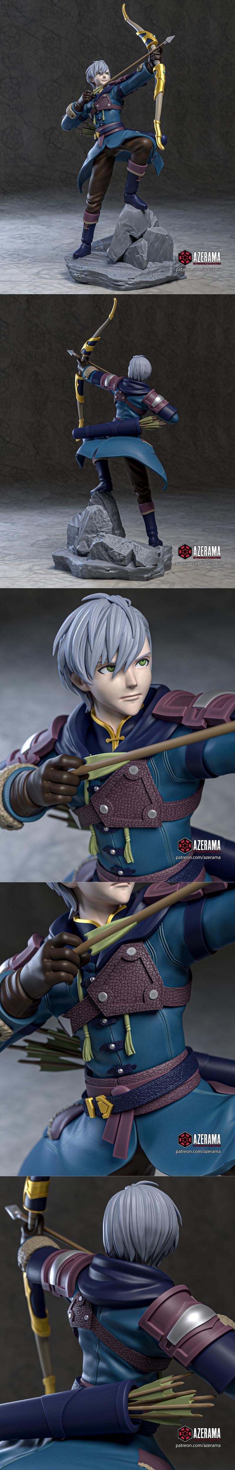 Azerama – Ashe 3D打印模型|Azerama – Ashe – 3D Print Model STL