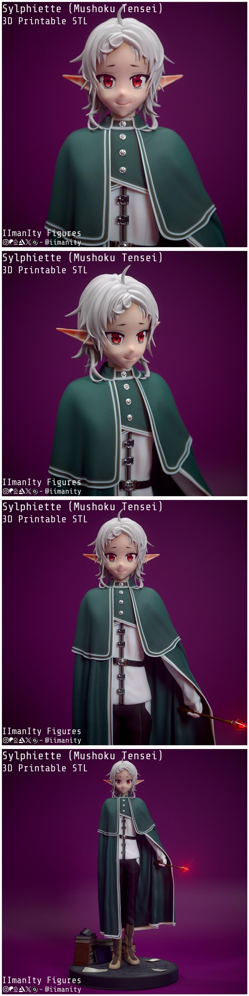 Sylphiette 3D打印模型|IImanIty Figures – Sylphiette – 3D Print Model STL