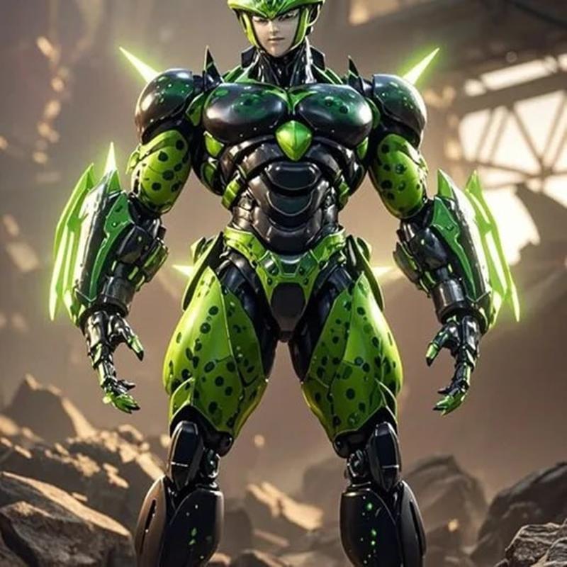 Cell - 3D打印模型：动漫角色模型STL文件|Cell – 3D Print Model STL