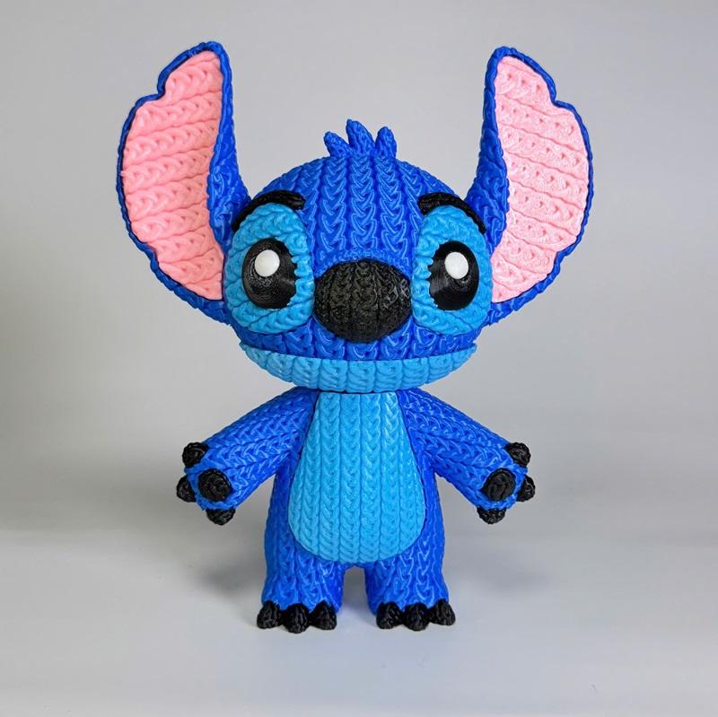 刺绣钩编 - 3D打印模型 STL|Stitch Crochet – Knitted – 3D Print Model STL