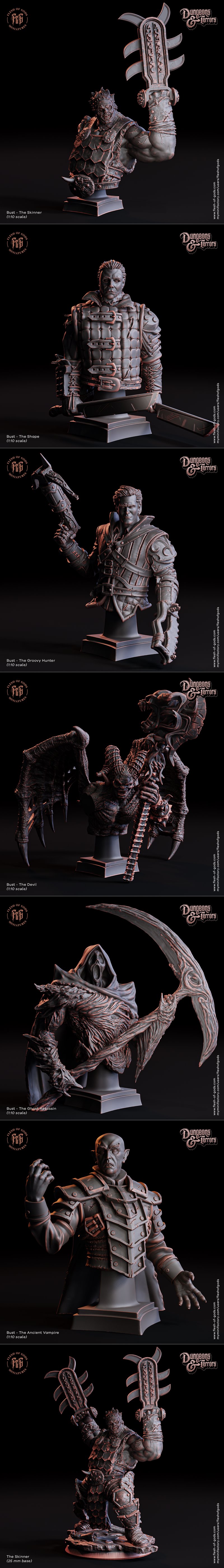 Flesh of Gods – Dungeons & Terrors – 3D Print Model STL
