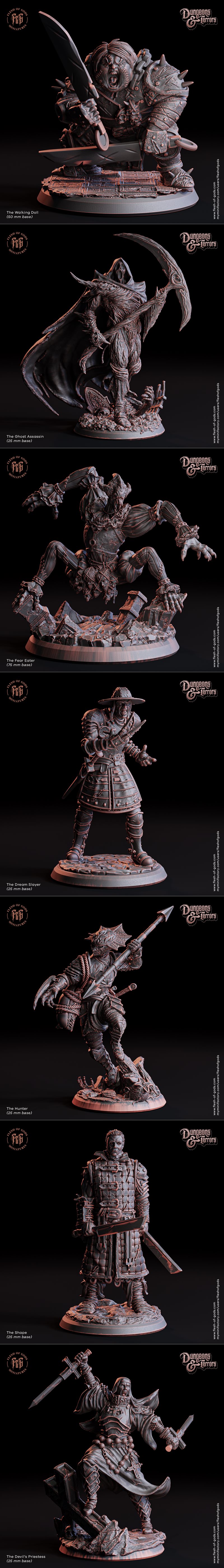 Flesh of Gods – Dungeons & Terrors – 3D Print Model STL