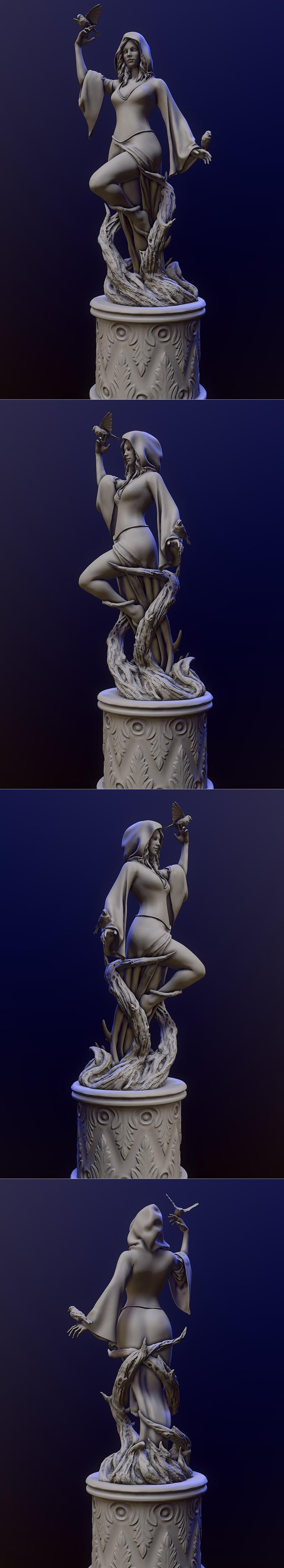 夜晚传说 - 上古卷轴 - 3D打印模型|Nocturnal – Elder Scrolls – 3D Print Model STL