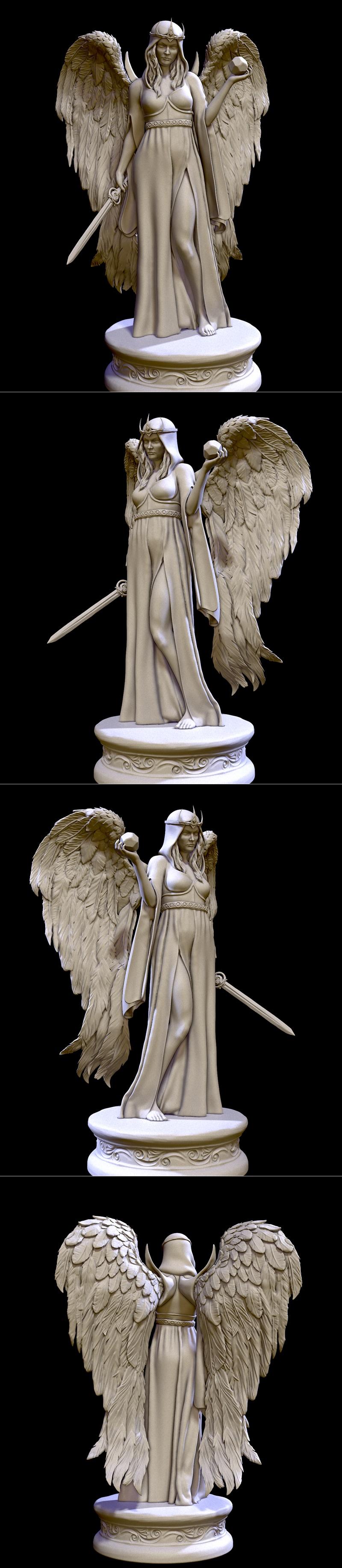 梅迪亚——上古卷轴——3D打印模型|Meridia – Elder Scrolls – 3D Print Model STL