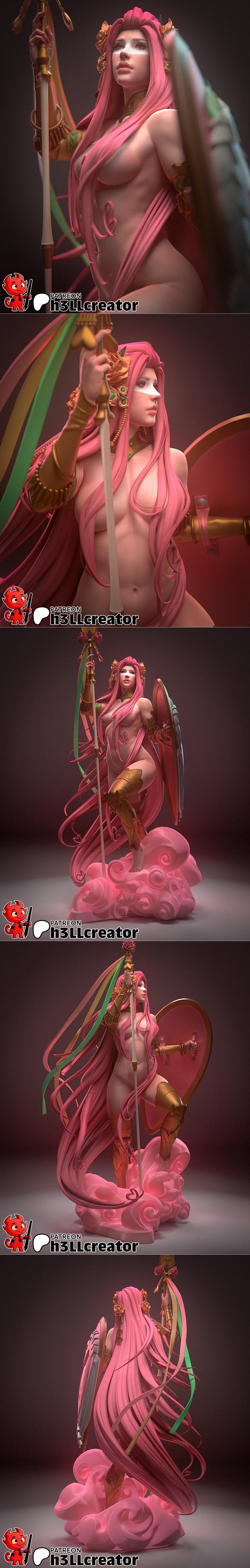 H3LL创作者 - 阿佛洛狄忒 - 3D打印模型|h3LL creator – Aphrodite – 3D Print Model STL