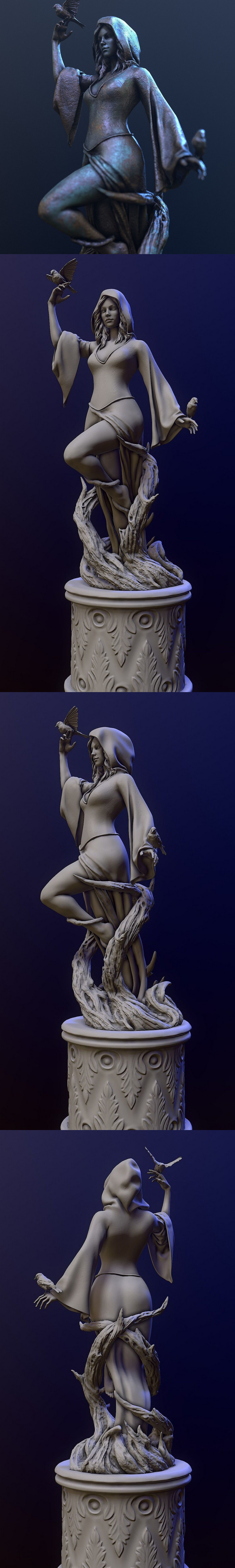 夜行者 – 3D打印模型|Nocturnal – 3D Print Model