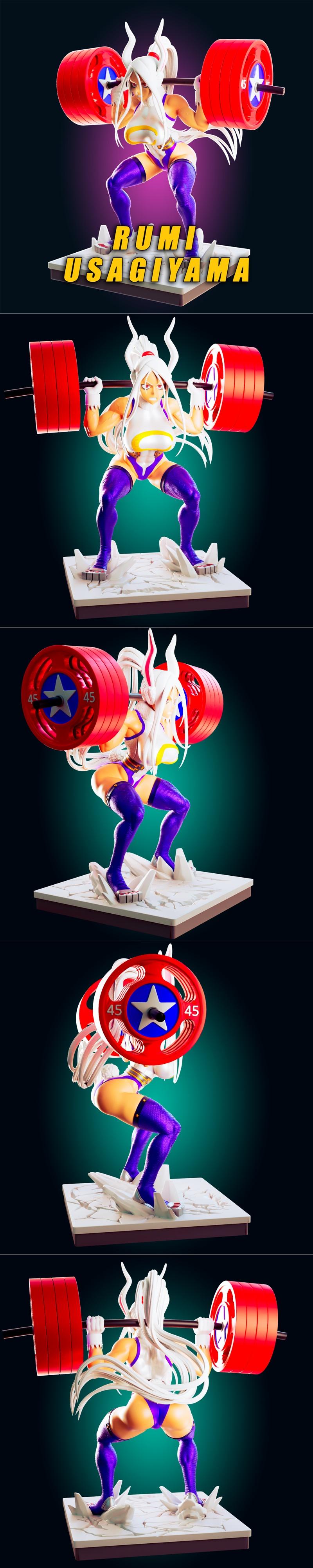 Rhu工作室 3D打印模型 《Rumi》|Officer Rhu – Rumi – 3D Print Model STL