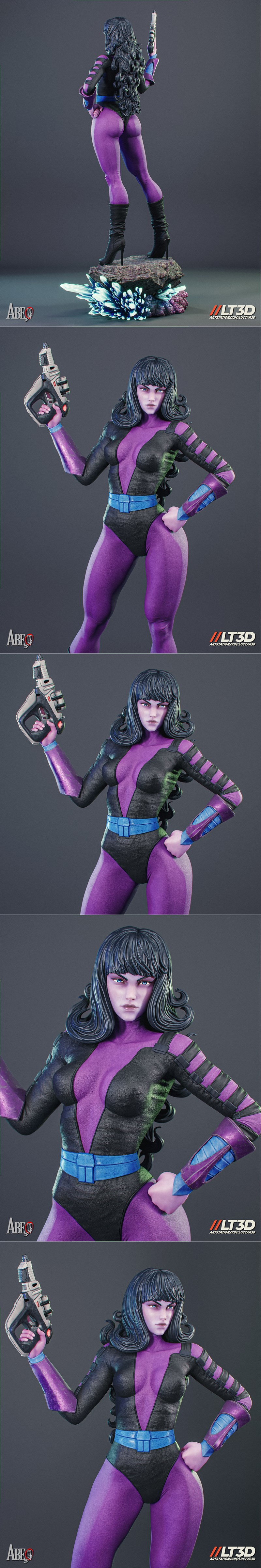 Abe3D - 星云 - 3D打印模型|Abe3D – Nebula – 3D Print Model STL