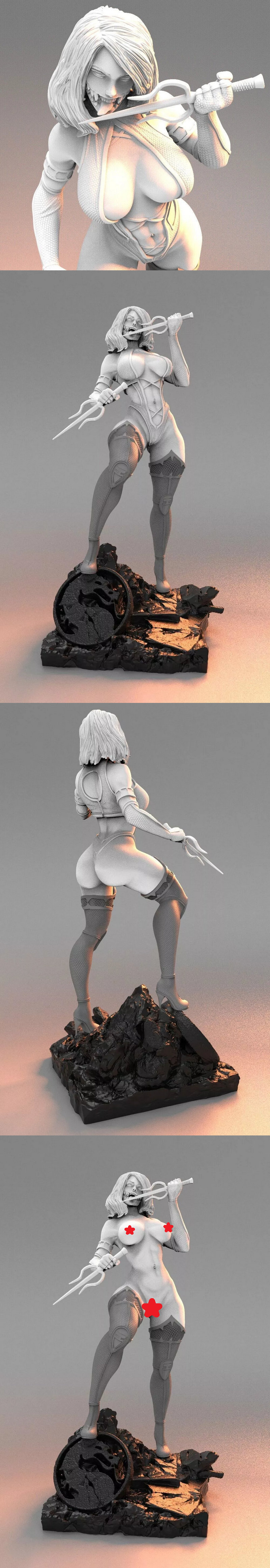 Mileena – Mortal Kombat – 3D Print Model