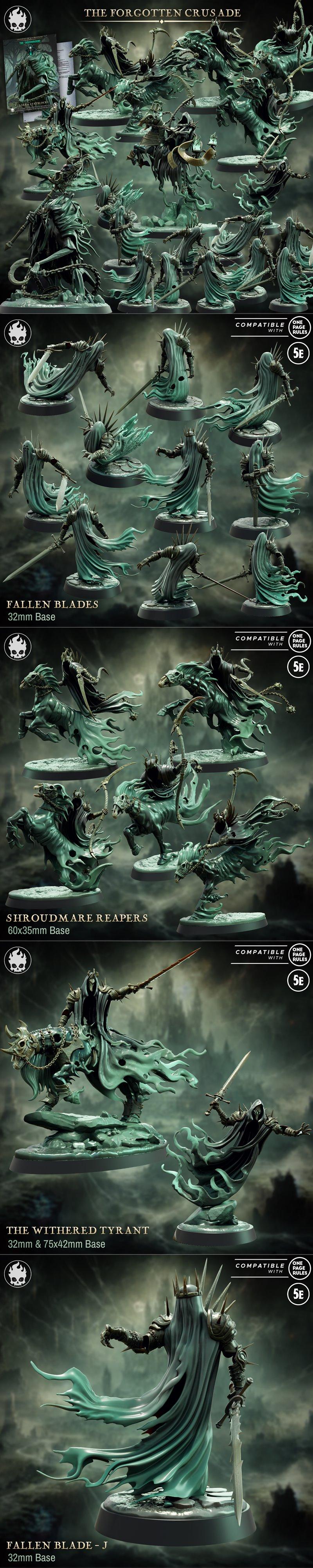 Fleshcraft Studio——遗忘的十字军 2025 3D打印模型|Fleshcraft Studio – The Forgotten Crusade January 2025 – 3D Print Model STL