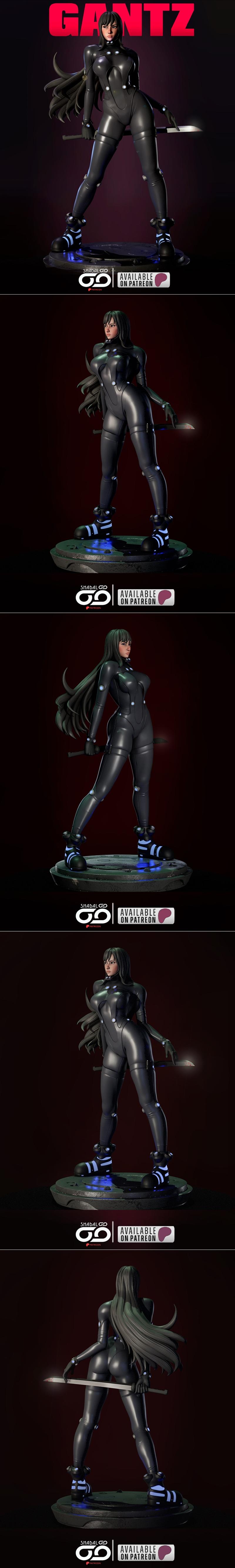 Shadaloo Studios - 雷雅 - 3D打印模型|Shadaloo Studios – Reika – 3D Print Model STL