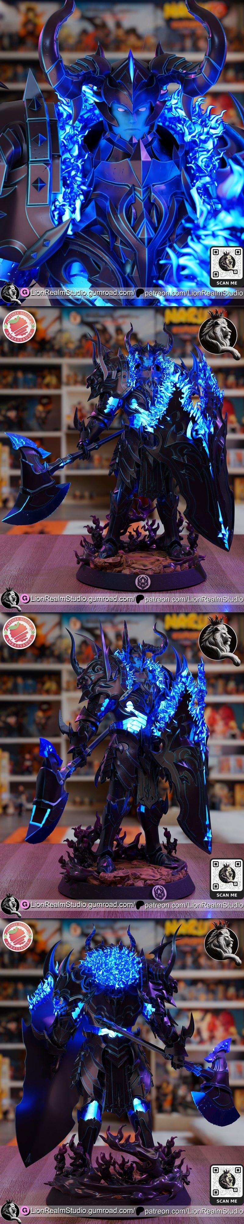 LionRealm Studio - 一人之下 - 铁的3D打印模型|LionRealm Studio – Iron – Solo Leveling – 3D Print Model STL