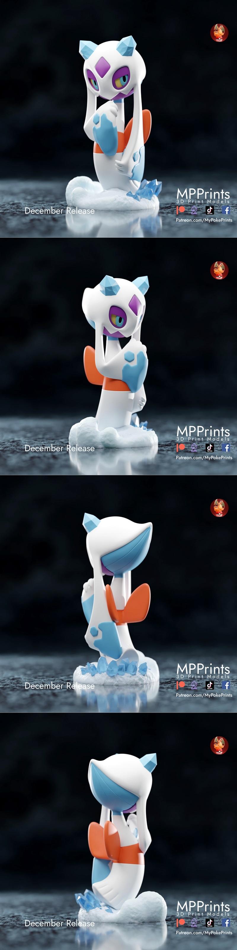 Froslass 3D打印模型|Froslass – 3D Print Model STL