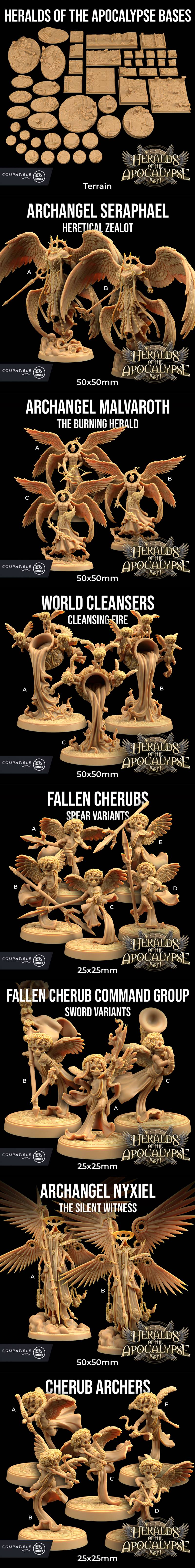 龙捕手旅舍——末日先知 第一章 兵士等级 3D打印模型|The Dragon Trappers Lodge – Heralds of The Apocalypse Pt.1 – Soldier Tier – 3D Print Model STL