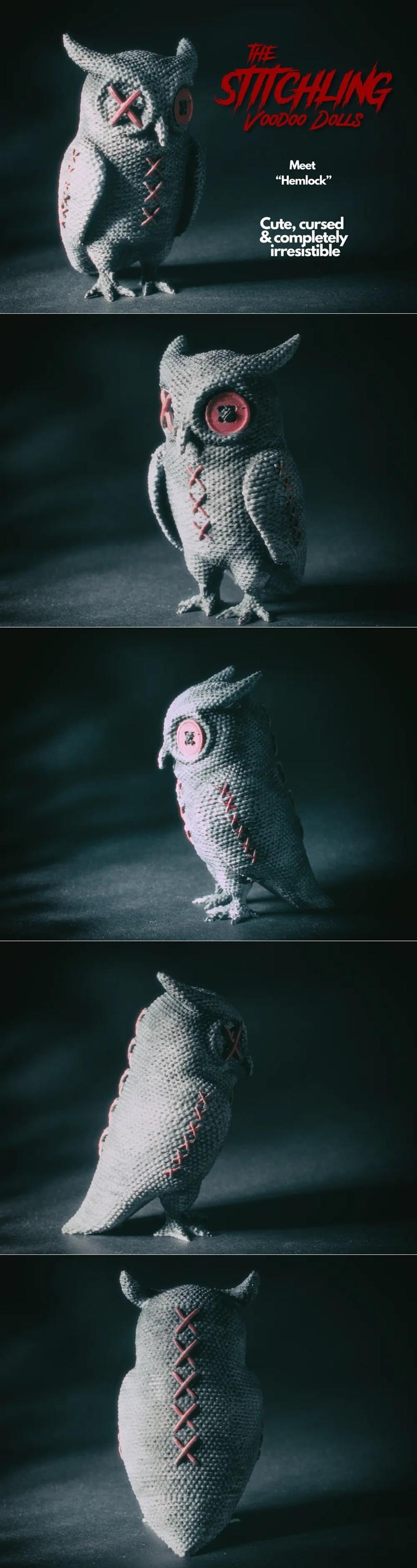 The Stitchling Voodoo Dolls – Hemlock – 3D打印模型|The Stitchling Voodoo Dolls – Hemlock – 3D Print Model STL