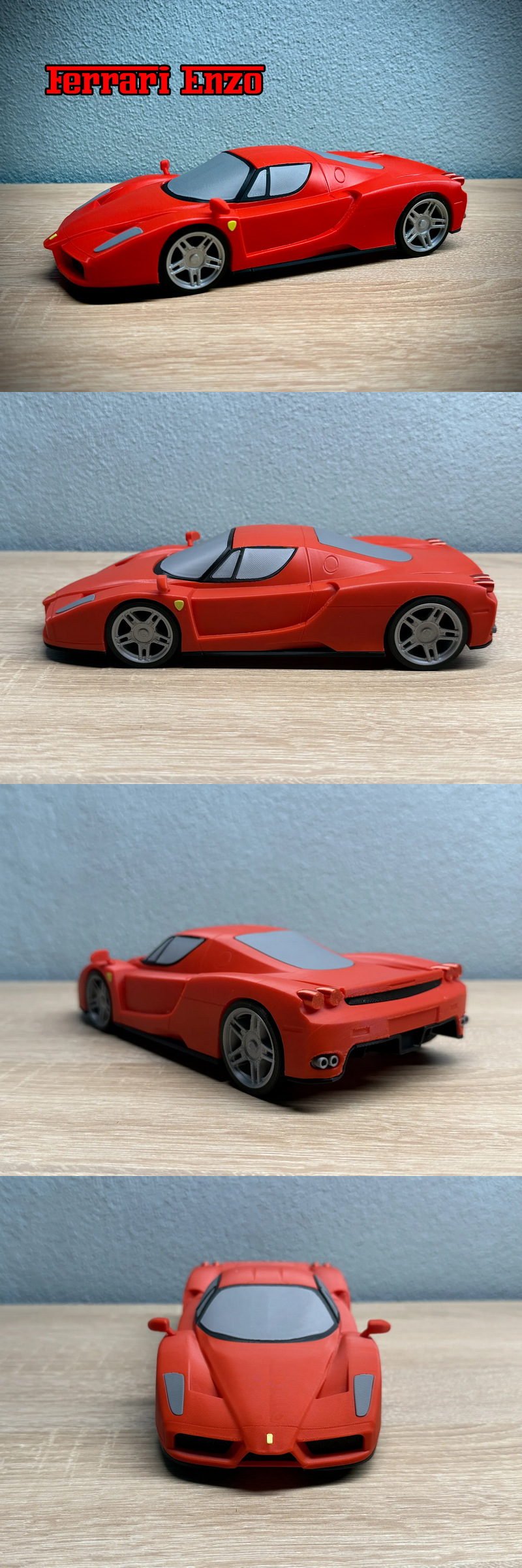 法拉利恩佐 3D打印模型|Ferrari Enzo – 3D Print Model