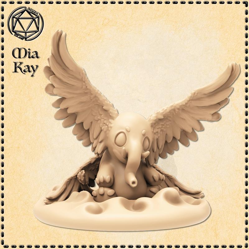 M3DM - 荒幻 - 3D打印模型|M3DM – Hollyphant – 3D Print Model STL