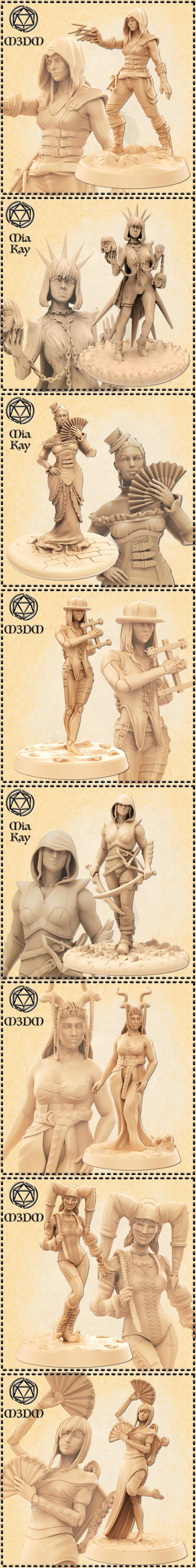 M3DM - 人类与巨人 - 3D打印模型|M3DM – Humans and Goliaths – 3D Print Model STL