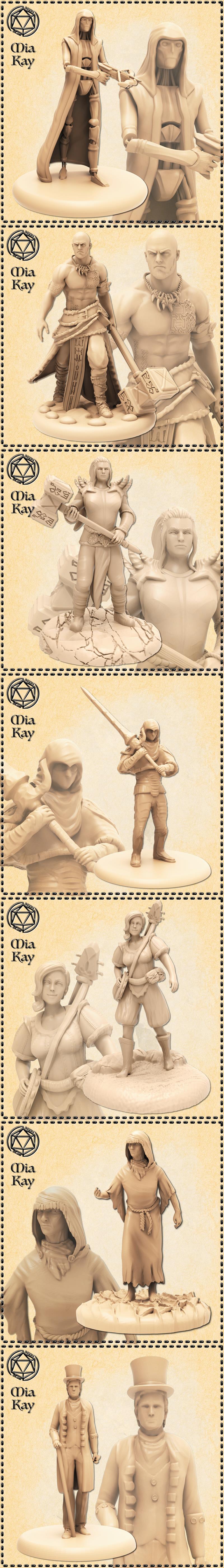 M3DM - 人类与巨人 - 3D打印模型|M3DM – Humans and Goliaths – 3D Print Model STL