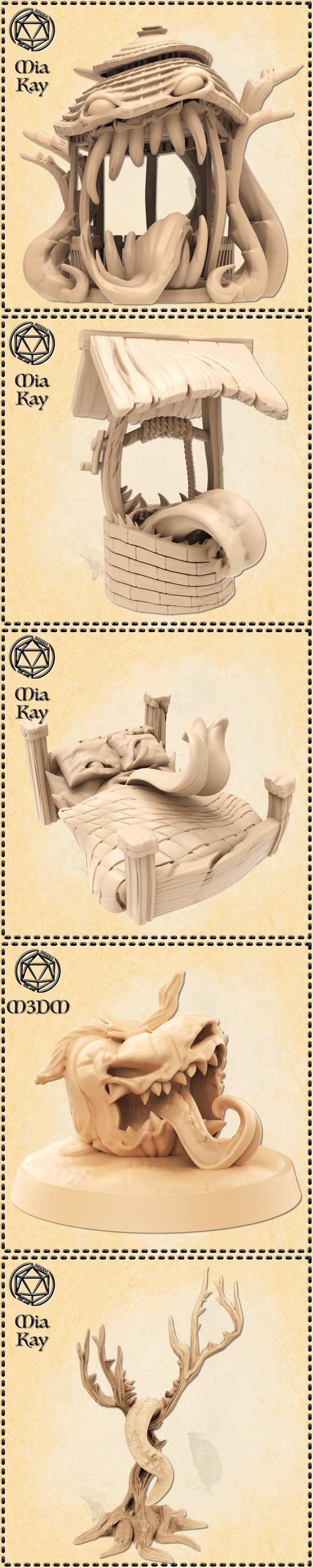 M3DM - 神秘仿生人 - 3D打印模型 STL|M3DM – Mimics – 3D Print Model STL