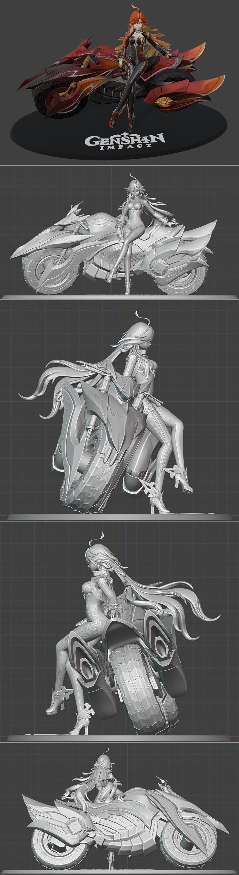 Mavuika骑行模型3D打印文件|Mavuika – Bike – 3D Print Model STL