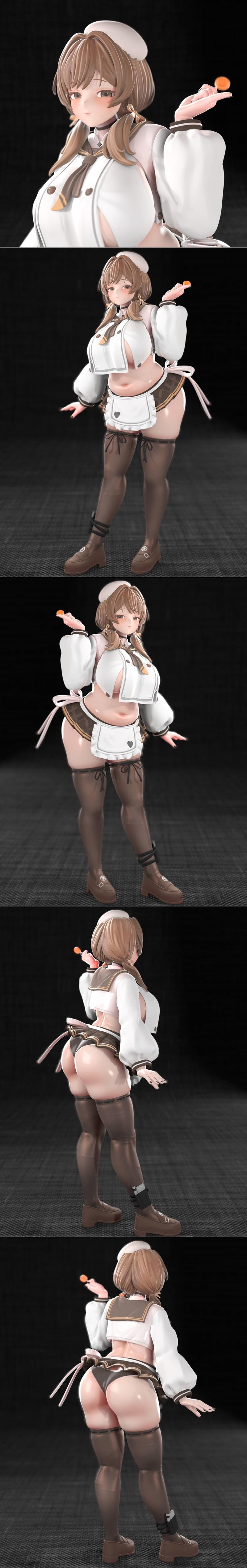 Bready Nikke – 3D Print Model STL