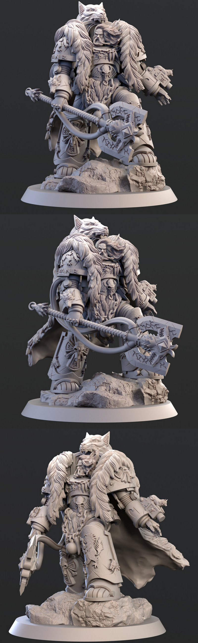 Logan Grimnar 3D打印模型|Logan Grimnar – 3D Print Model